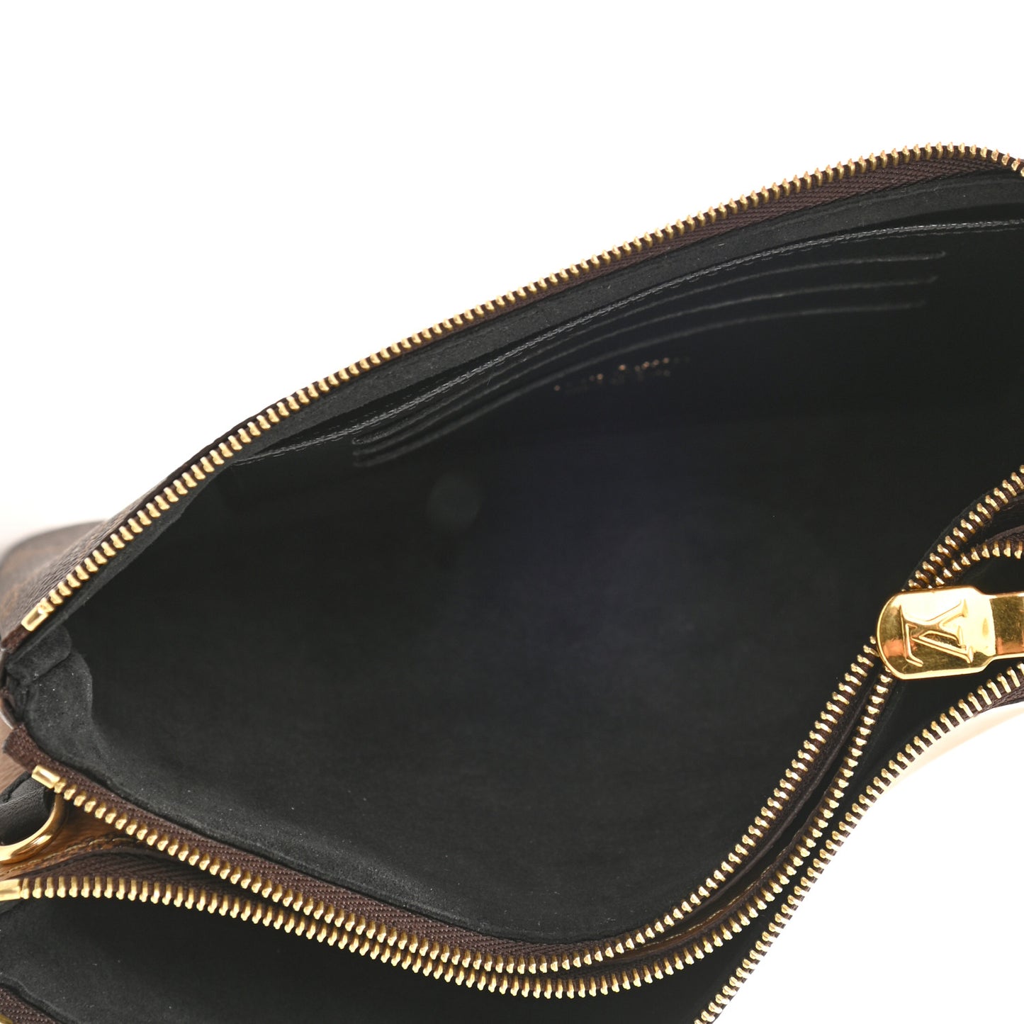 Reverse Monogram Giant Double Zip Pochette