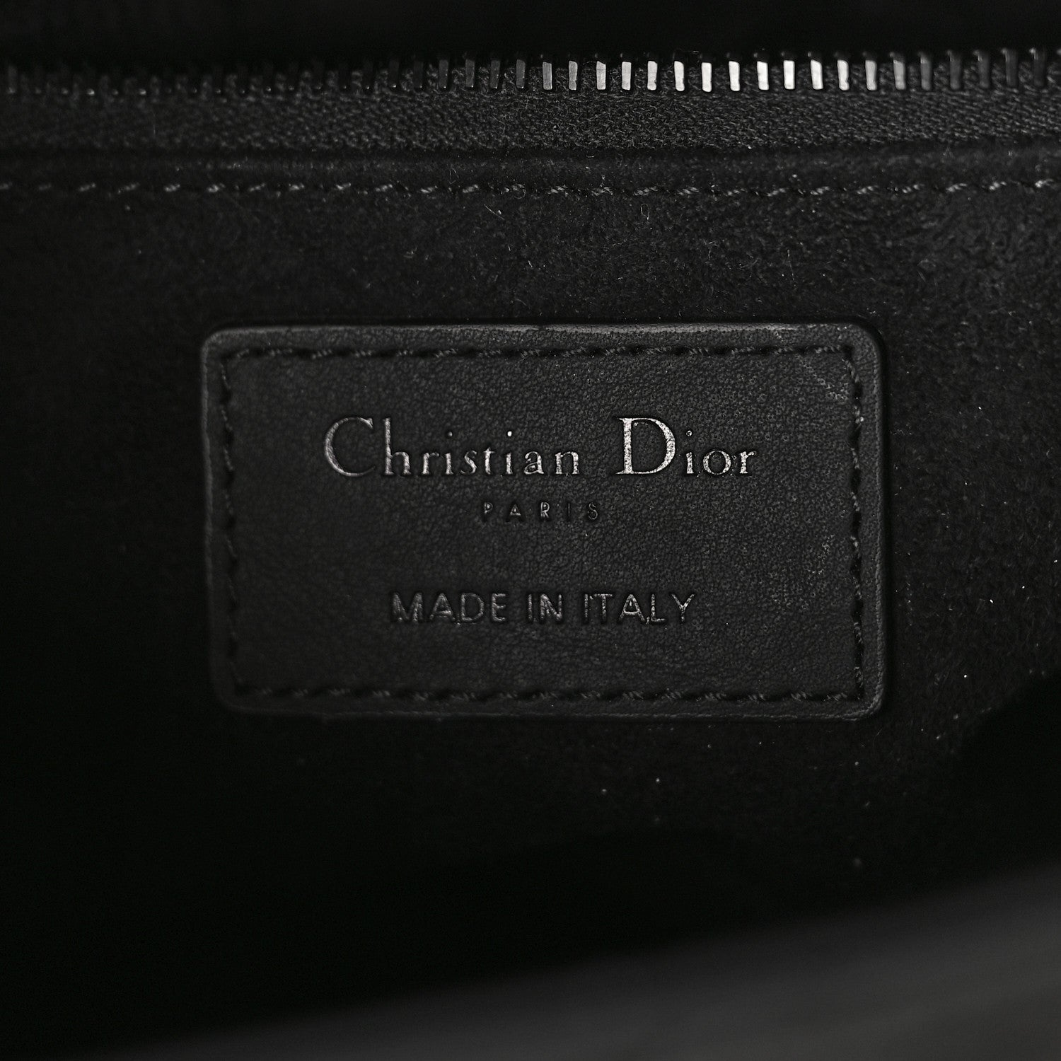 Christian Dior Ultra Matte Calfskin Cannage Medium Lady Dior Black 6 of 8
