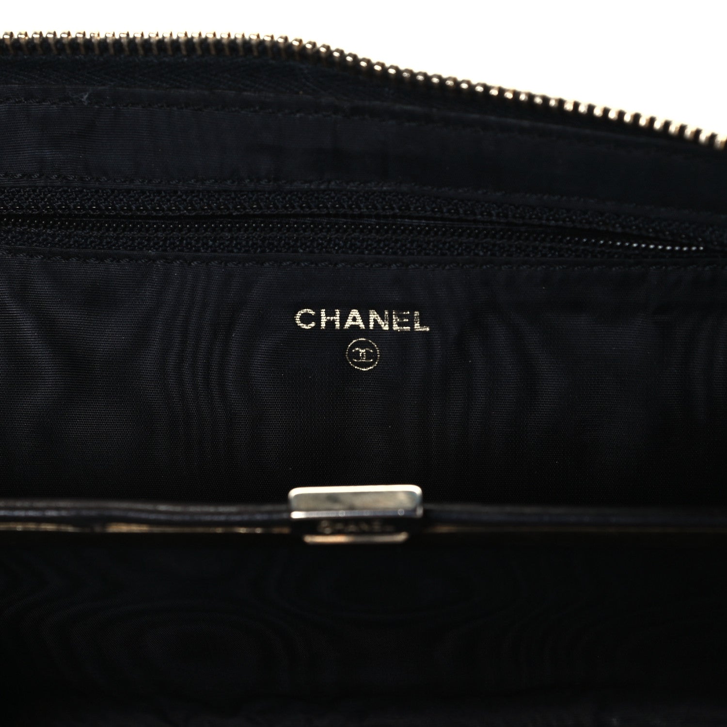 Chanel Caviar Large Timeless CC Zip Around Wallet Black 6 of 12