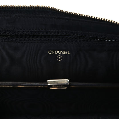 Chanel Caviar Large Timeless CC Zip Around Wallet Black 6 of 12