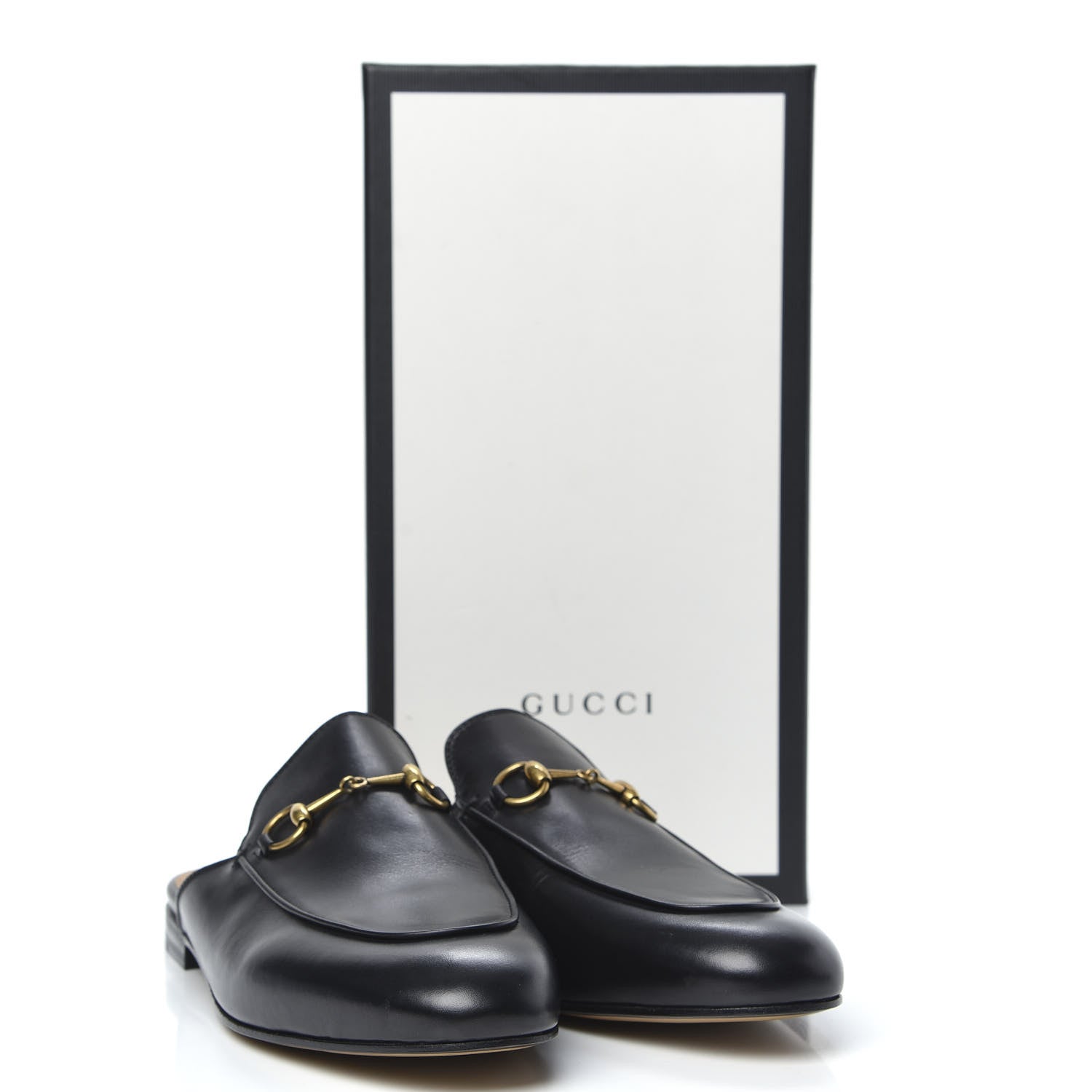 Gucci Calfskin Womens Princetown Slippers 40 Black 10 of 10