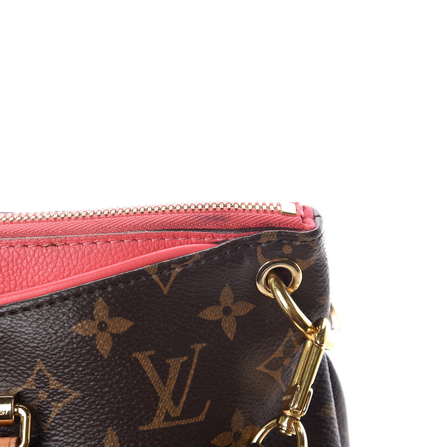 Monogram Pallas Rose Litchi