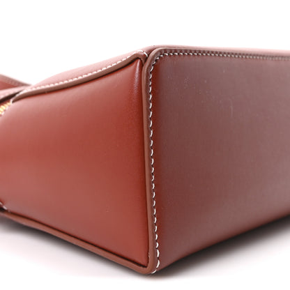 Loro Piana Saddle Calfskin L23 Extra Bag Deep Kummel Sun Gold 8 of 9