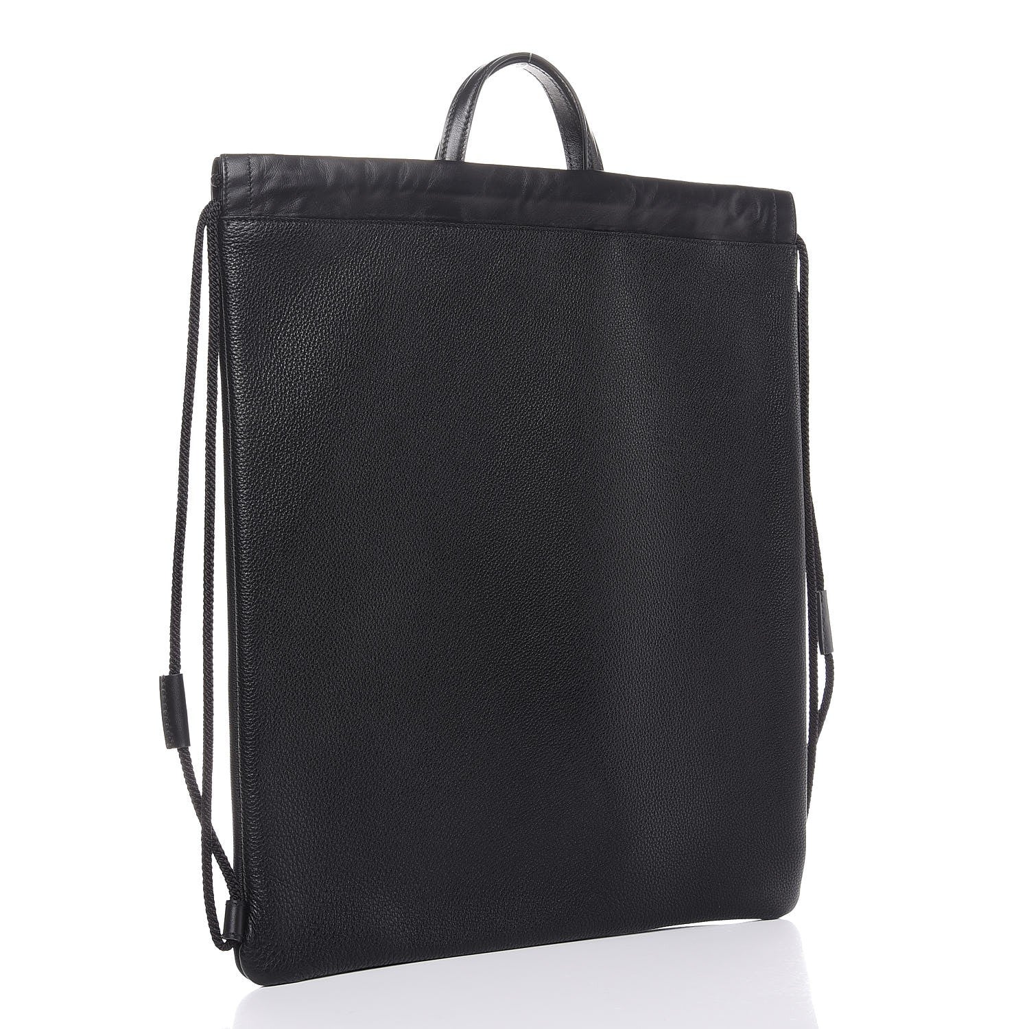 Gucci Calfskin Coco Capitan Logo Drawstring Backpack Black 3 of 9