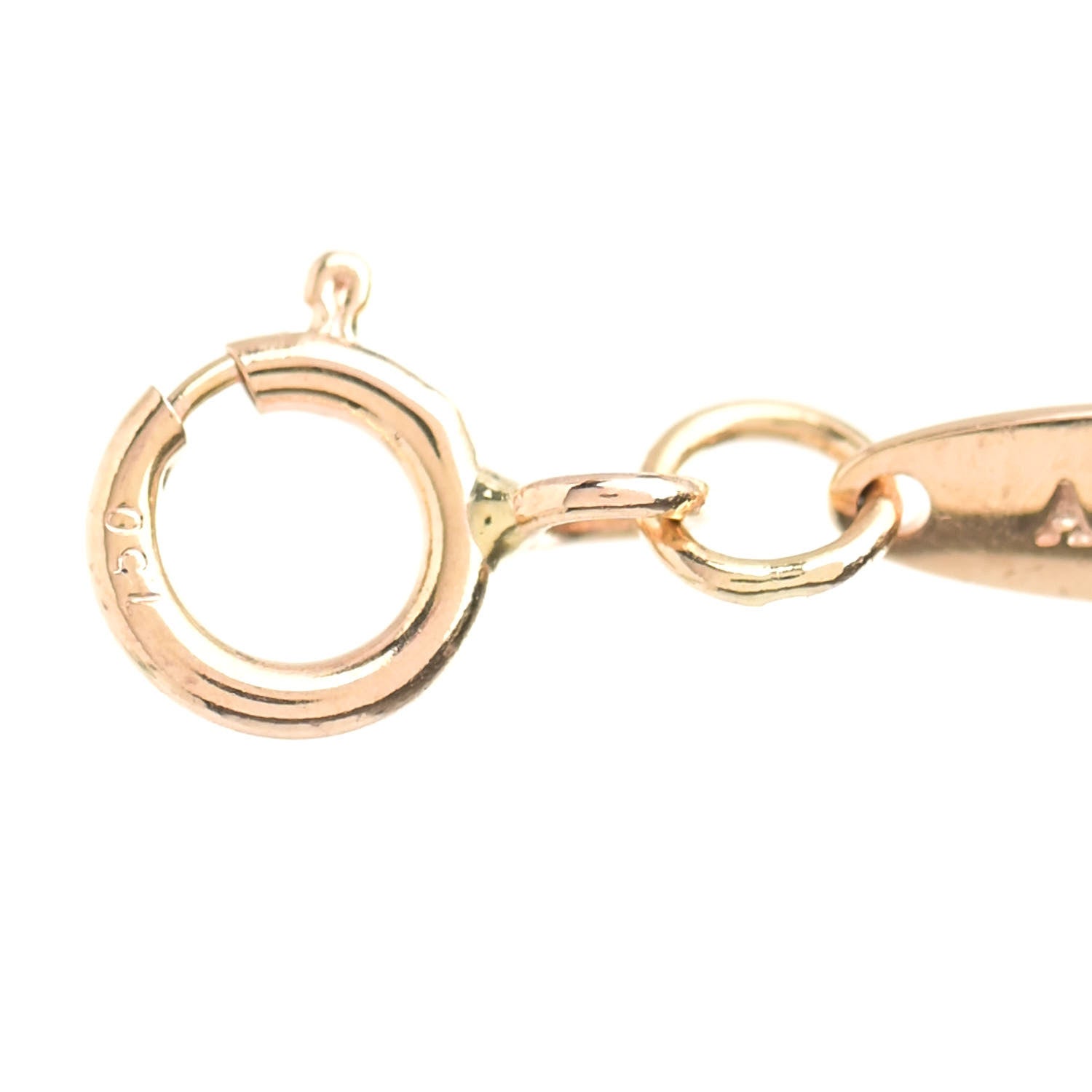 Tiffany 18K Rose Gold Diamond .07ct Elsa Peretti Diamonds by the Yard Pendant Necklace 7 of 7