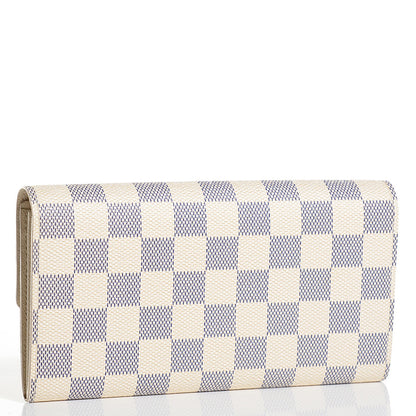 Louis Vuitton Damier Azur Sarah Wallet 3 of 7