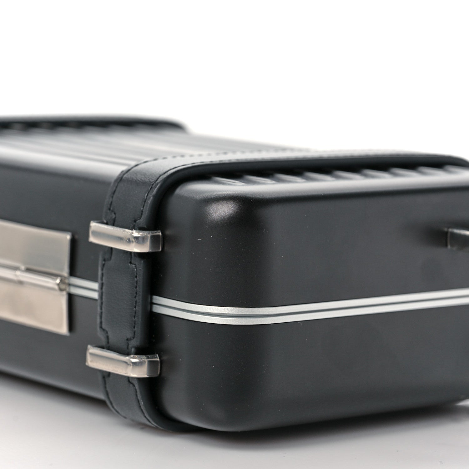 Christian Dior X RIMOWA Aluminum Personal Clutch On Strap Black 9 of 11