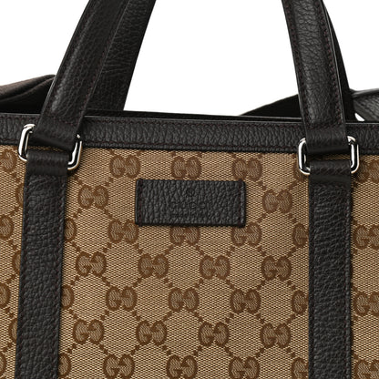 Gucci GG Monogram Large Joy Tote Bag Dark Brown 8 of 12