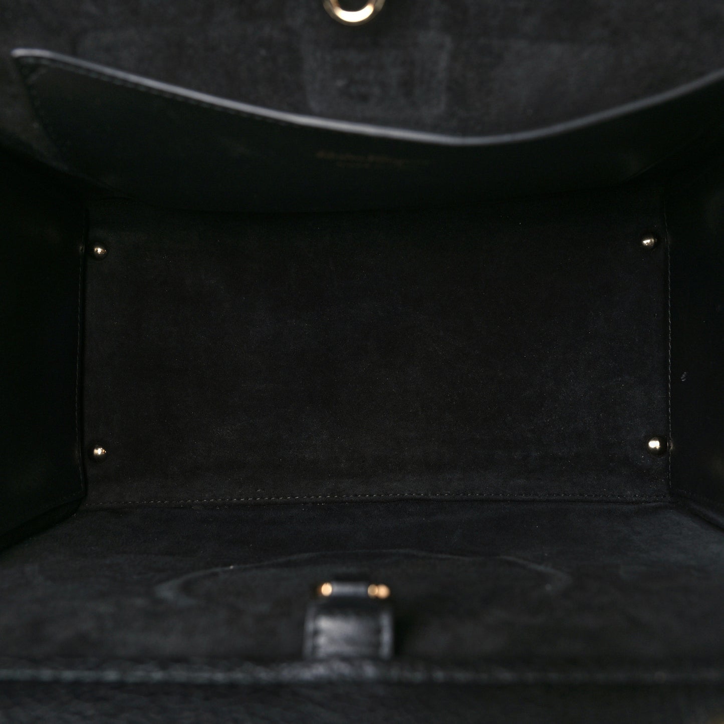 Grained Calfskin Medium Meera Tote Black