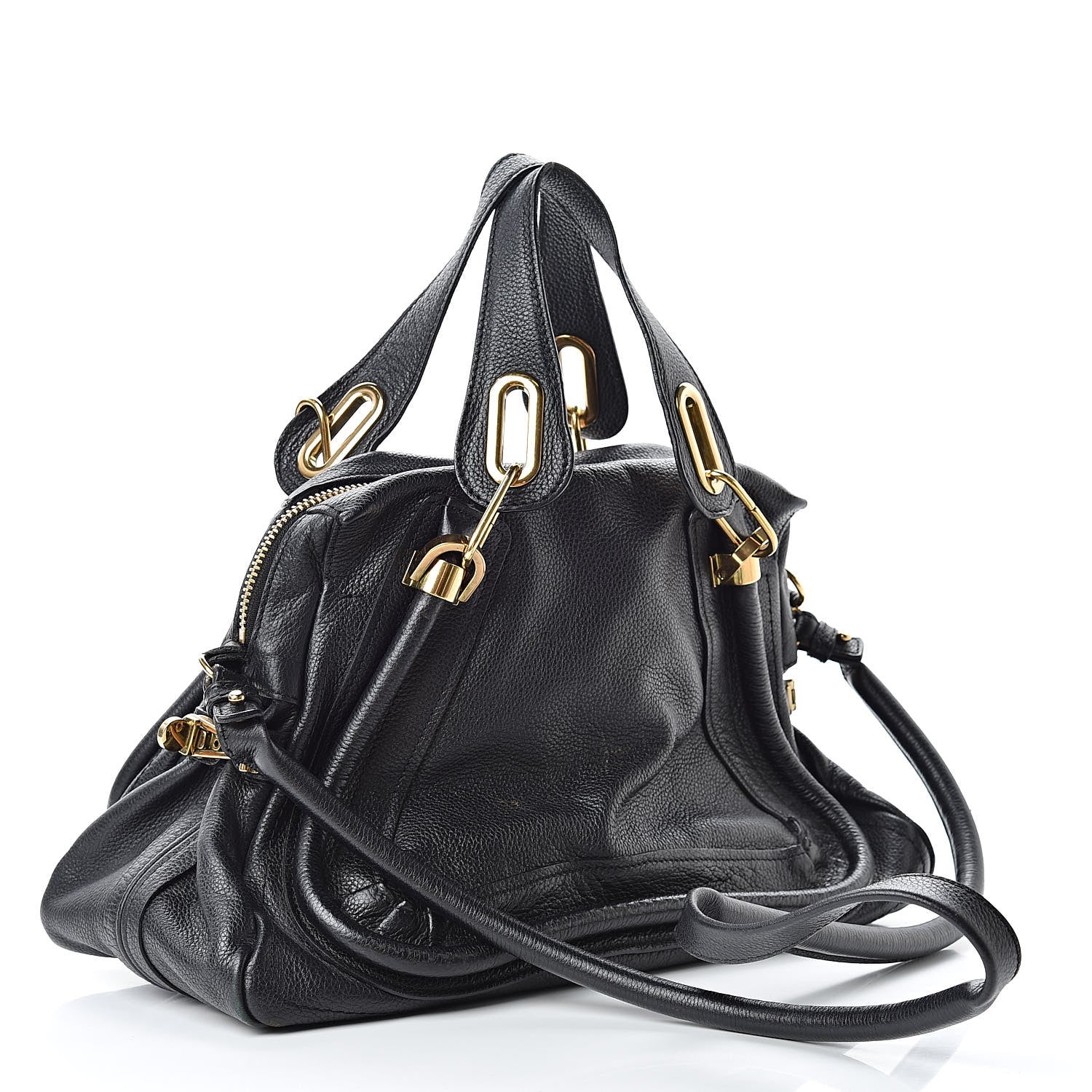 Chloe Calfskin Medium Paraty Black 3 of 18