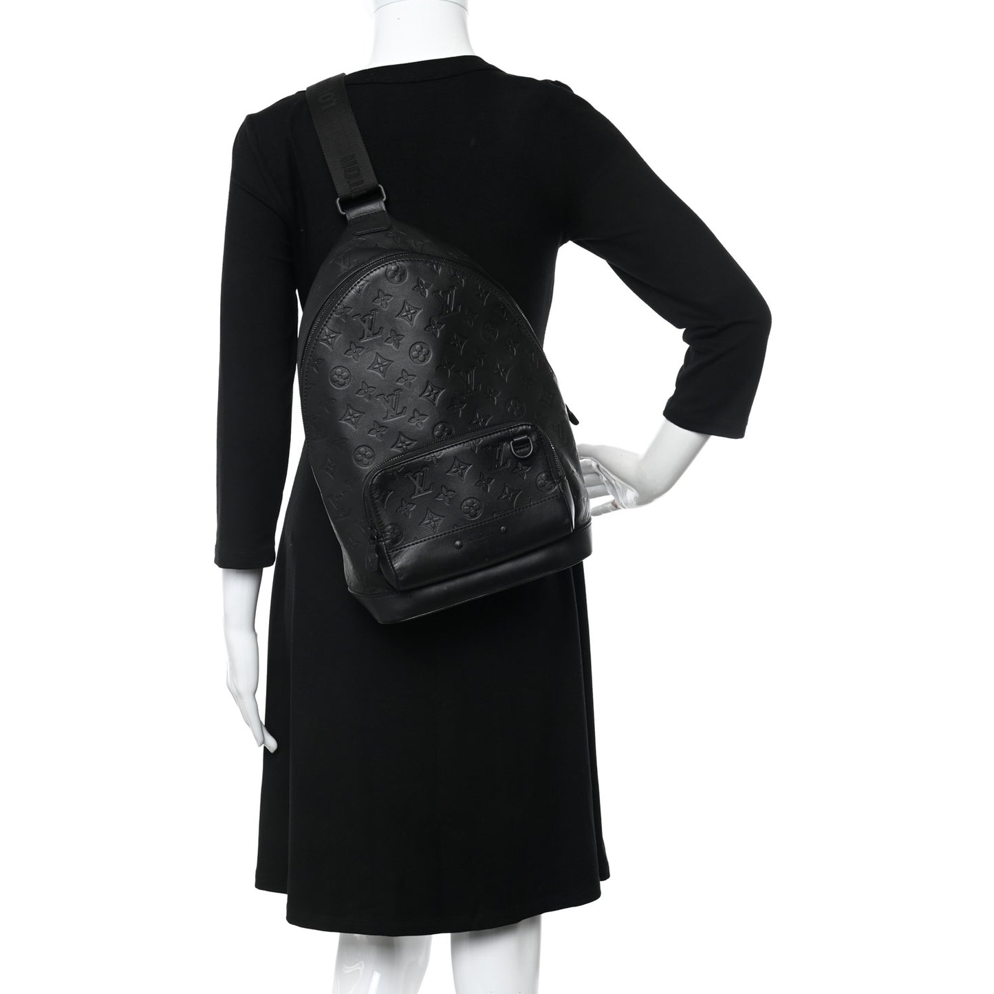 Monogram Shadow Racer Slingbag Black