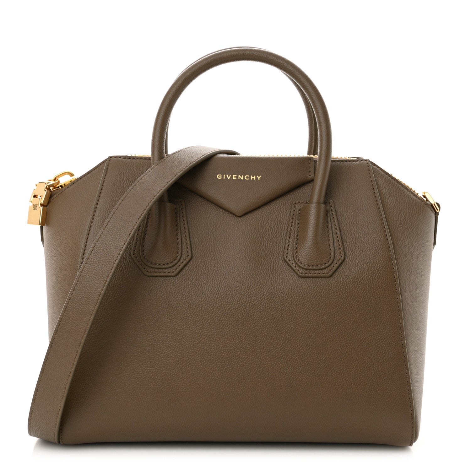 Givenchy Sugar Goatskin Small Antigona Medium Taupe 1 of 9
