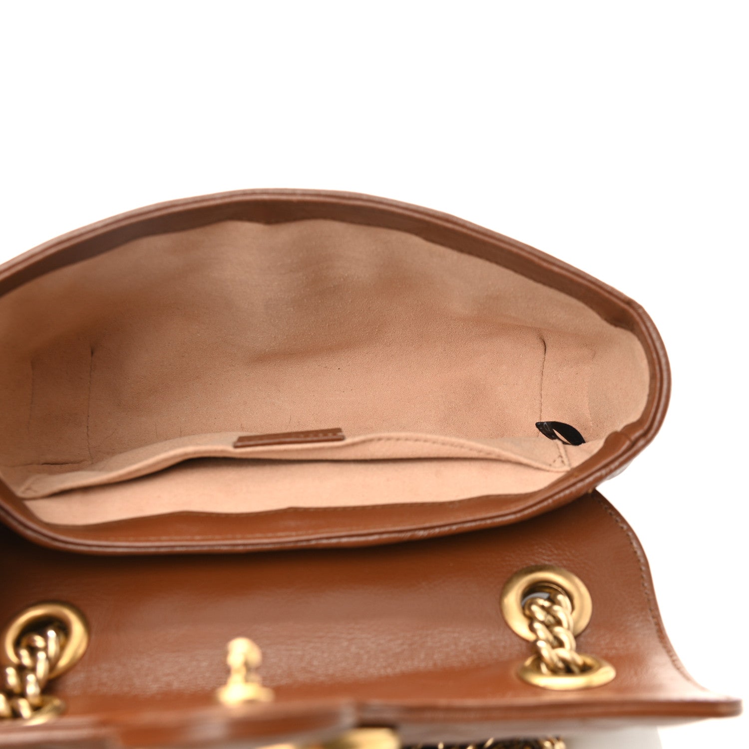 Gucci Azalea Calfskin Matelasse Diagonal Mini GG Marmont Shoulder Bag Cuir 7 of 11