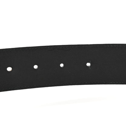 Gucci Textured Calfskin Double G 40mm Belt 80 32 Black 6 of 6