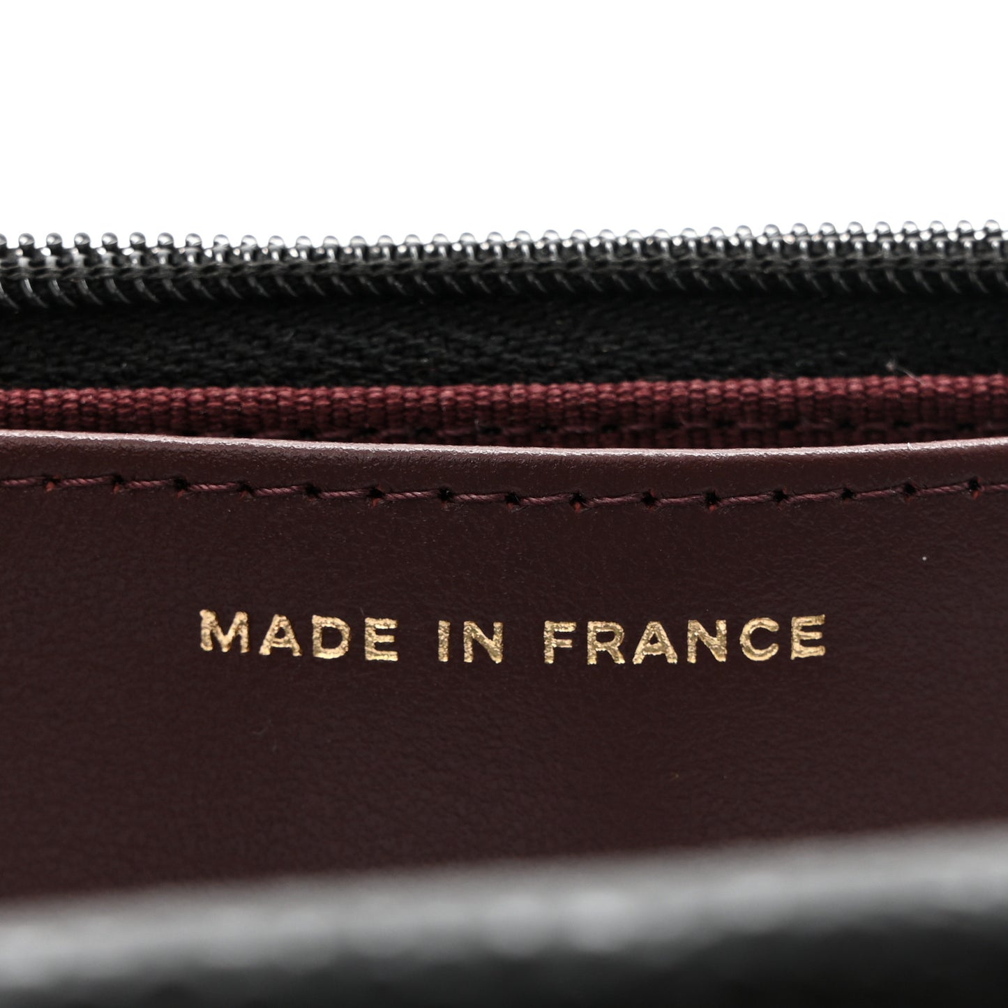 Caviar Quilted CC Turnlock Wallet On Chain WOC Black