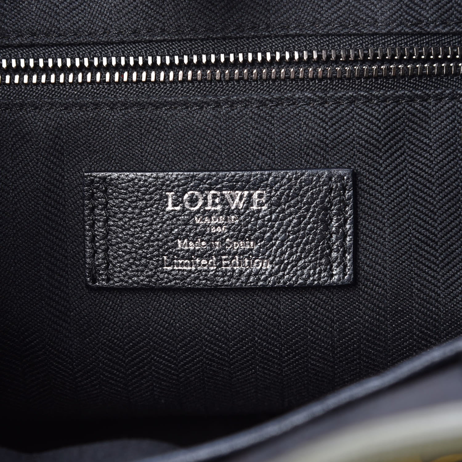 Loewe Calfskin Tales Of Spain Barroco Tote Yellow 8 of 14
