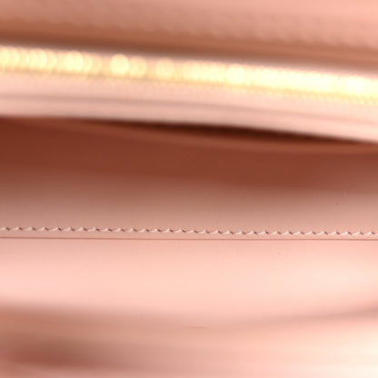 Louis Vuitton Lambskin Malletage Top Handle GO-14 MM Raspberry 5 of 10
