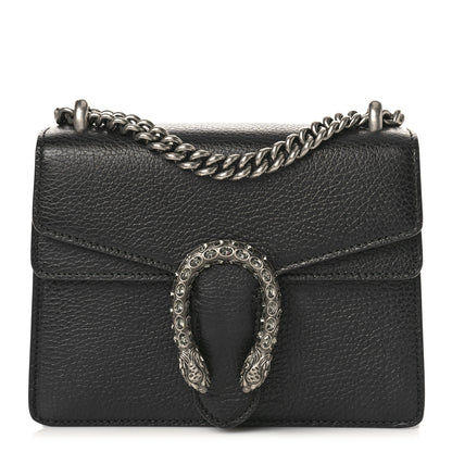 Gucci Calfskin Mini Dionysus Shoulder Bag Black 1 of 10