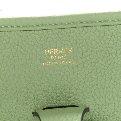 Hermes Taurillon Maurice Evelyne III PM Vert Criquet 5 of 8