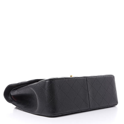 Chanel Caviar Quilted Jumbo Double Flap Black 4 of 15