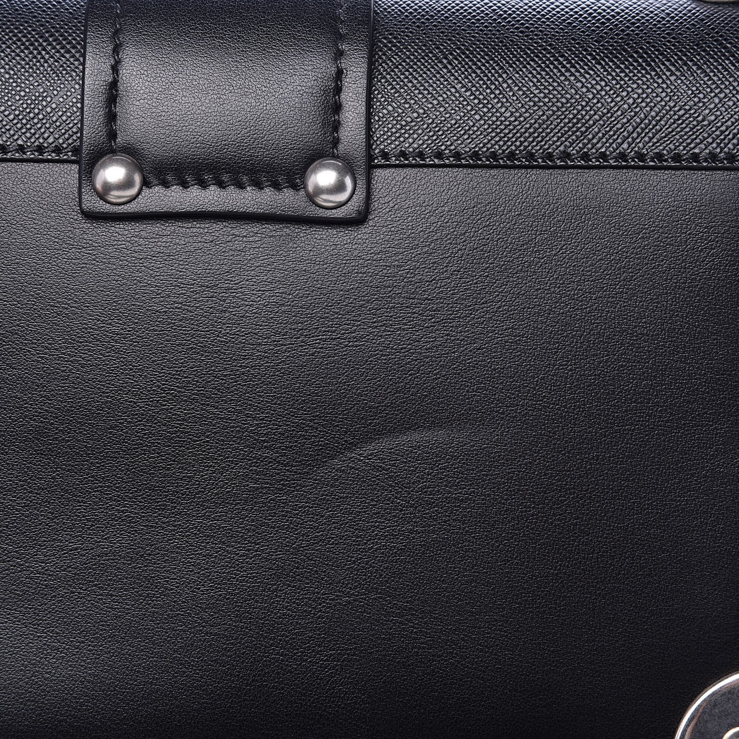 Prada City Calf Saffiano Cahier Bag Black 10 of 11