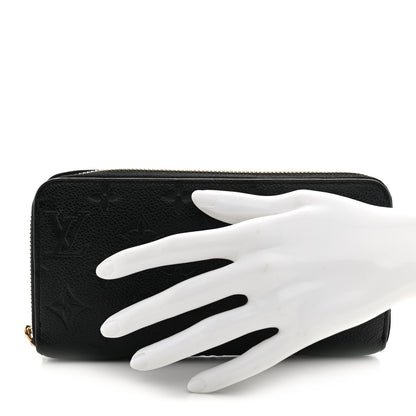 Louis Vuitton Empreinte Zippy Wallet Black 2 of 7