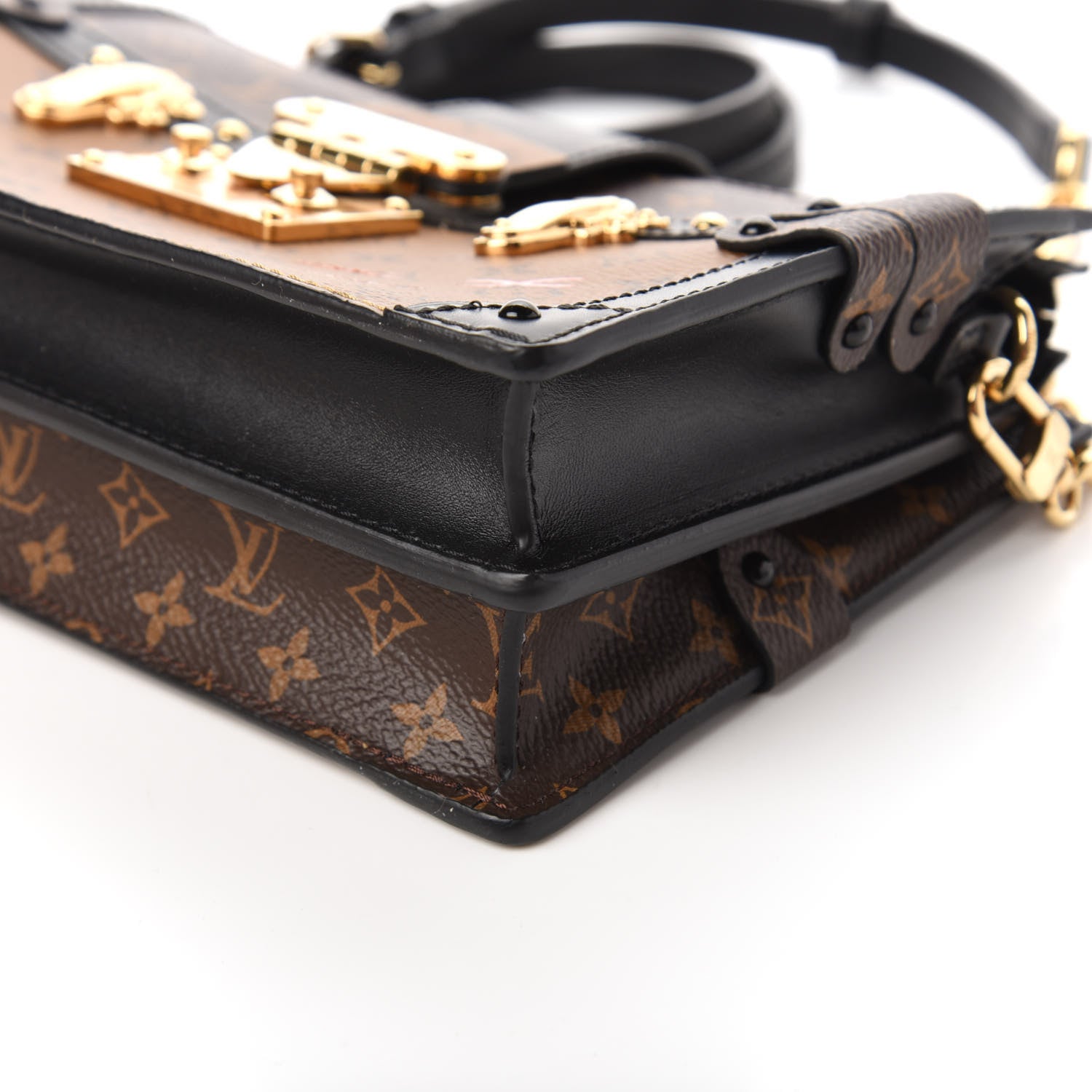 Louis Vuitton Reverse Monogram Trunk Clutch 7 of 9