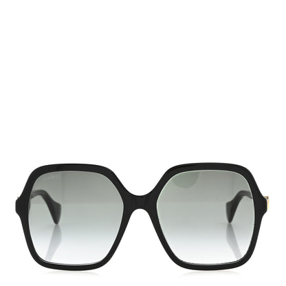 Gucci Acetate Oversize Rectangle Frame GG1072SA Sunglasses Black 2 of 10
