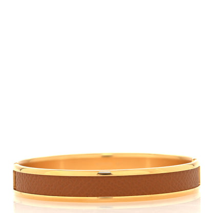 Hermes Epsom Olympe Bracelet Gold 3 of 4