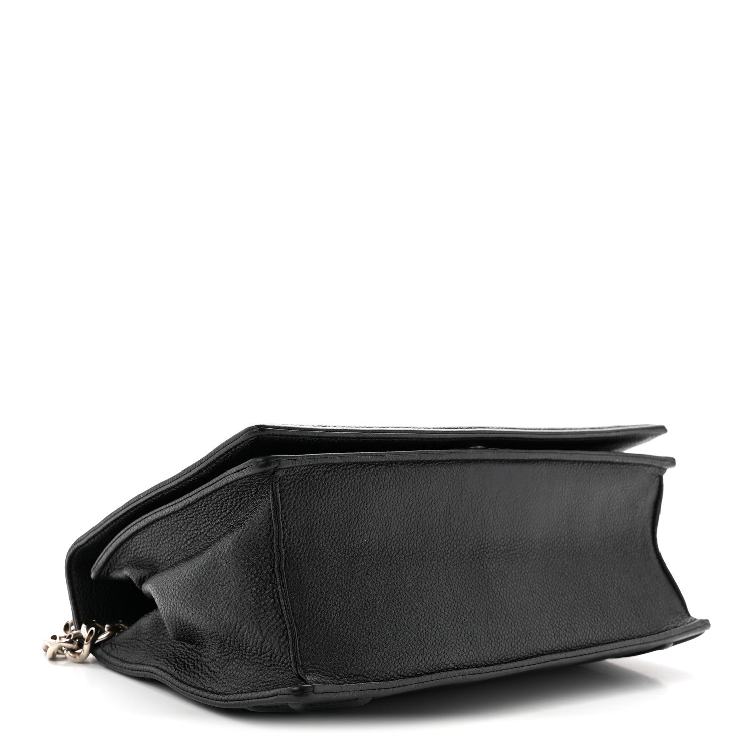 Christian Dior Grained Calfskin Medium Diorama Flap Bag Black 4 of 12