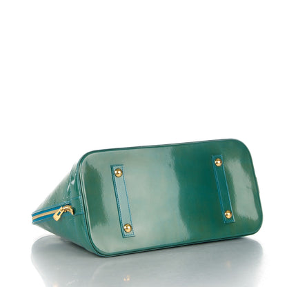 Louis Vuitton Vernis Alma GM Blue Galactic 4 of 8