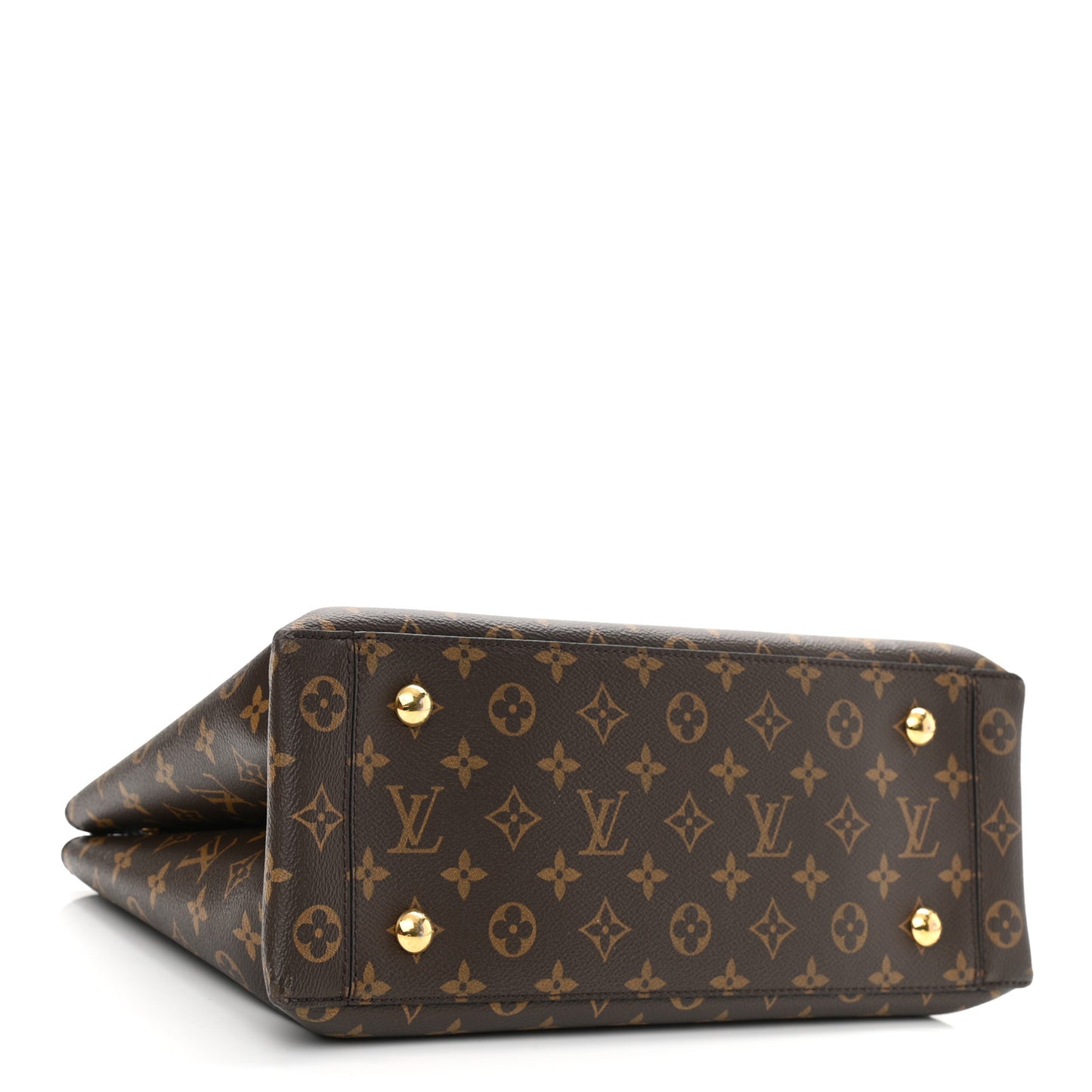 Monogram Flower Tote Black