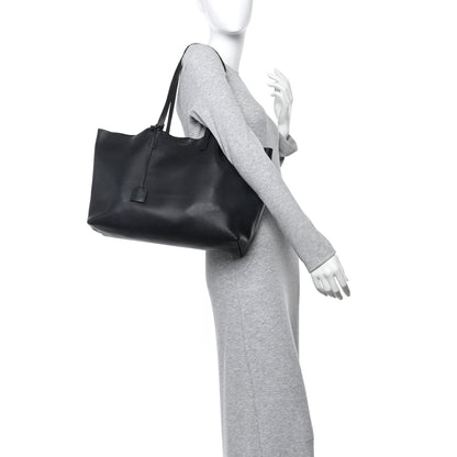 Saint Laurent Calfskin Large Shopping Tote Black 2 of 14