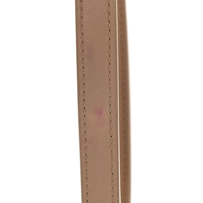 Saint Laurent Lambskin Quilted Toy Loulou Puffer Monogram Chain Satchel Nude Powder 10 of 12