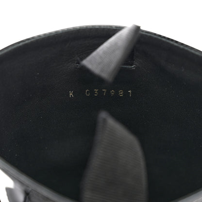 Chanel Patent CC Mid Calf Boots 35 Black 8 of 8