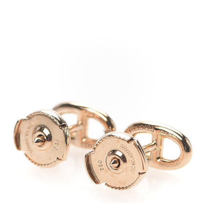 Hermes 18K Rose Gold TPM Farandole Stud Earrings 3 of 6