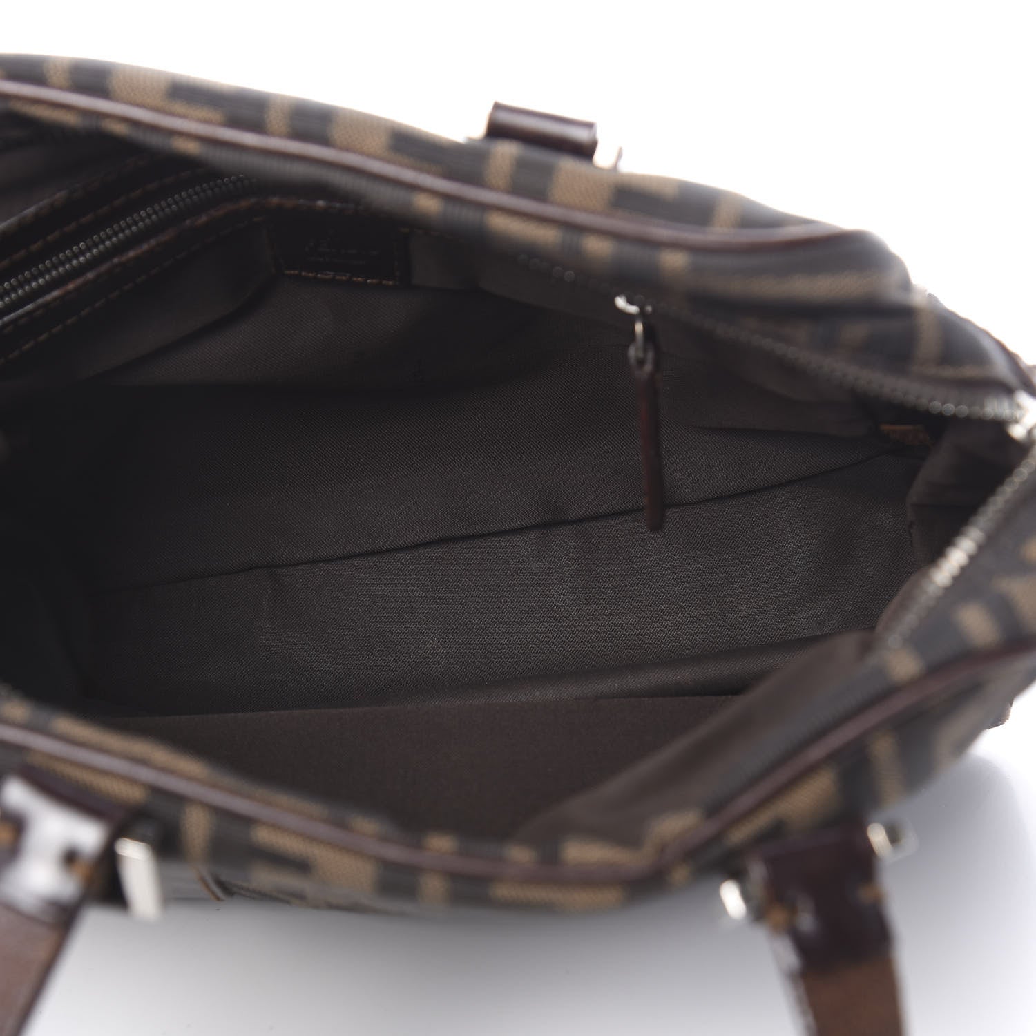 Fendi Zucca Boston Tobacco 5 of 16