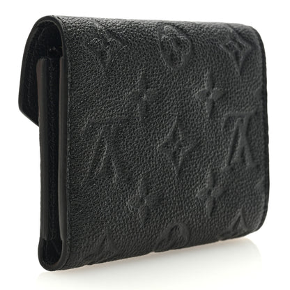 Louis Vuitton Empreinte Victorine Wallet Black 3 of 7