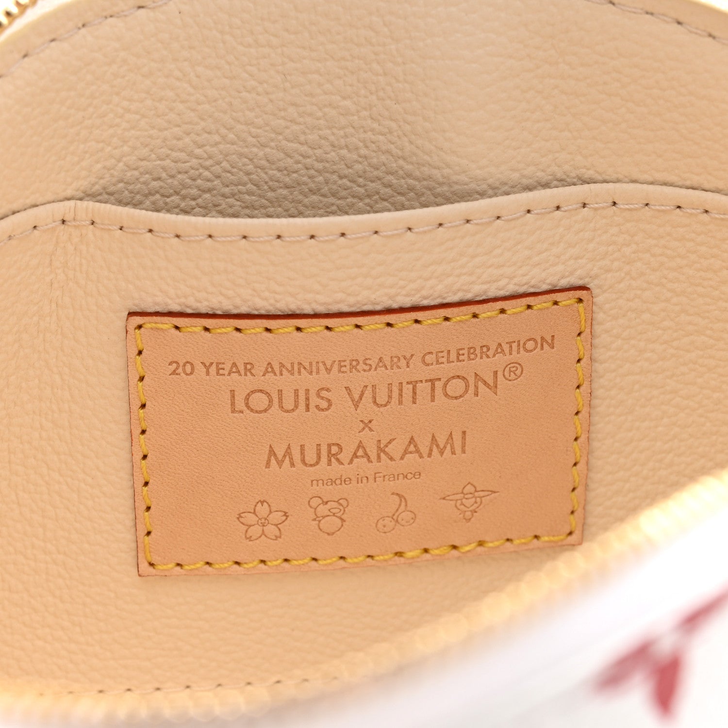 Louis Vuitton LV x TM Monogram Multicolor Cosmetic Pouch PM White 6 of 6