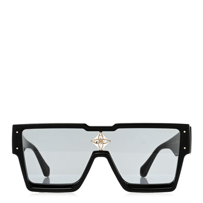 Louis Vuitton Acetate Swarovski Crystal Cyclone Sunglasses Z1578W Black 2 of 7