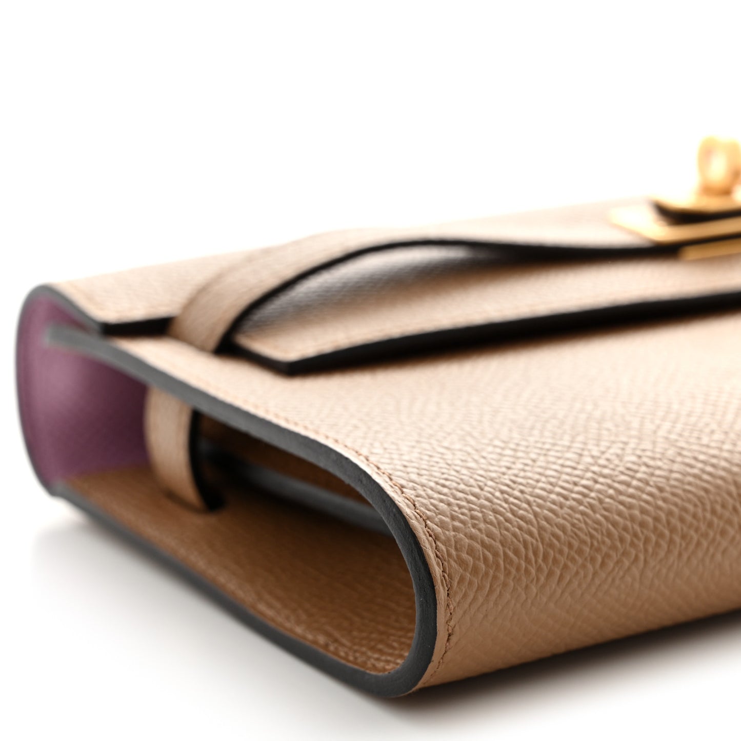 Epsom Verso Kelly Wallet To Go Chai Mauve Sylvestre