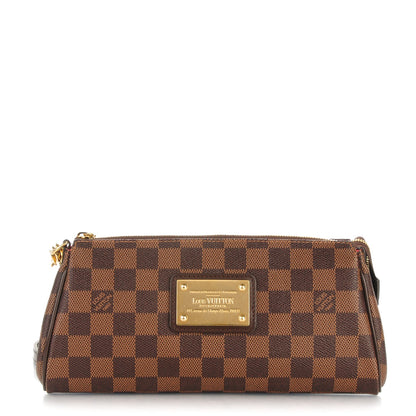 Louis Vuitton Damier Ebene Eva Clutch 1 of 7