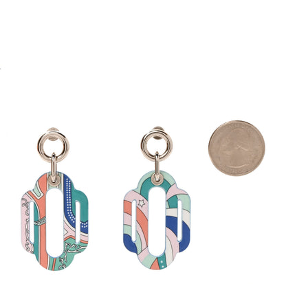 Hermes Enamel Attelage Earrings 2 of 4