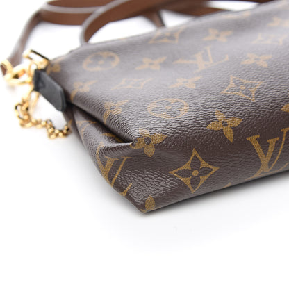 Louis Vuitton Monogram Pallas Clutch Black 8 of 10
