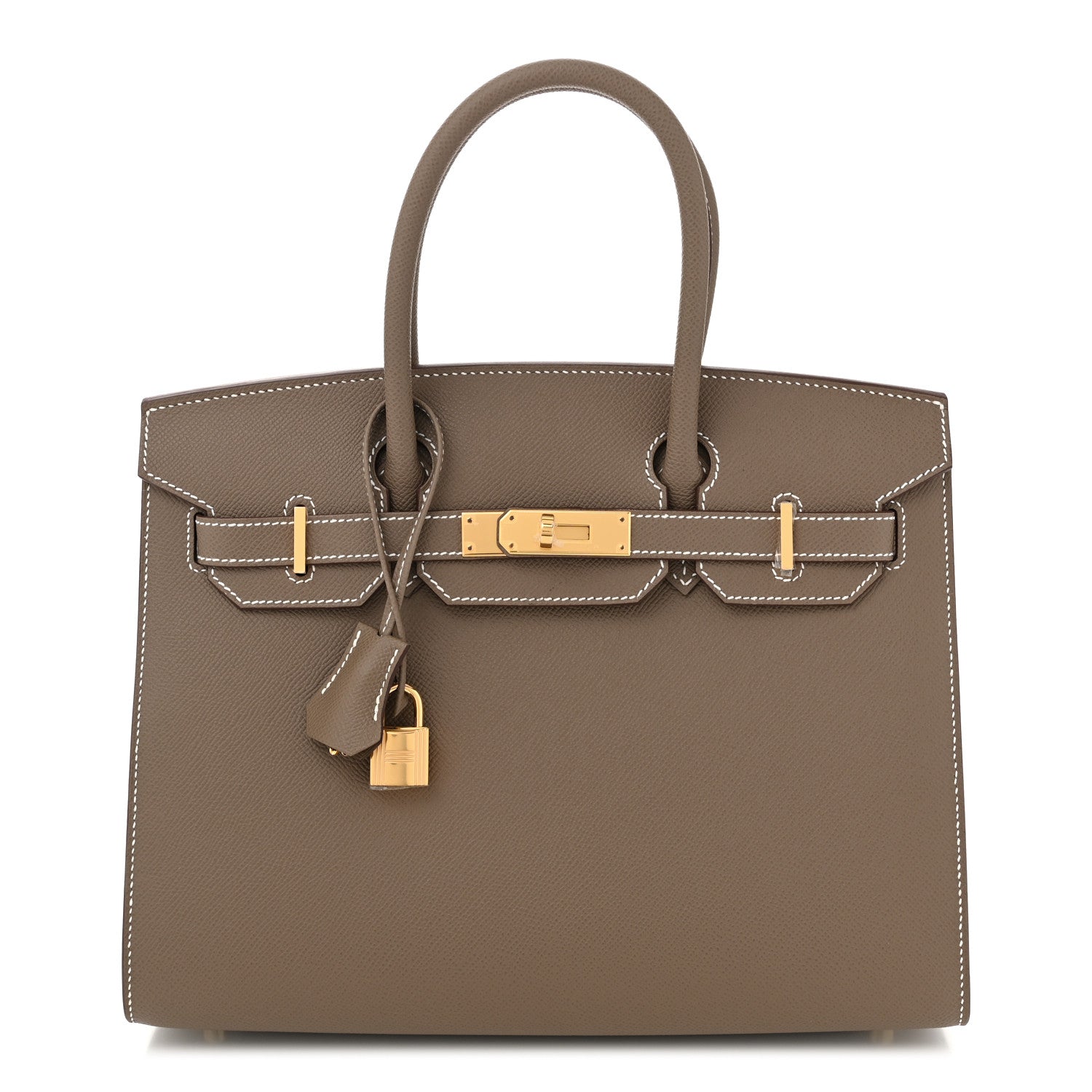 Hermes Epsom Birkin Sellier 30 Etoupe 1 of 11
