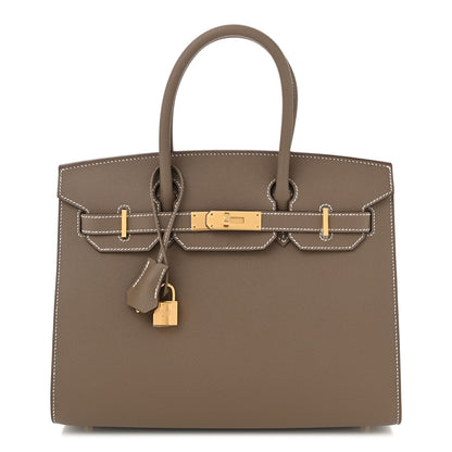 Hermes Epsom Birkin Sellier 30 Etoupe 1 of 11