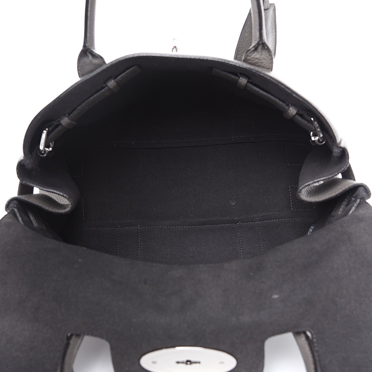 Mulberry Classic Grain Calfskin Bayswater Mole Grey 4 of 14