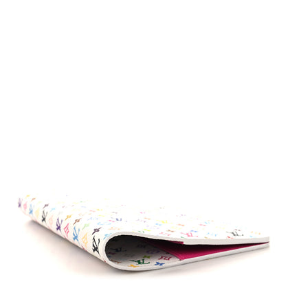 Louis Vuitton LV X TM Monogram Multicolor Emily Notebook Cover MM White 4 of 7