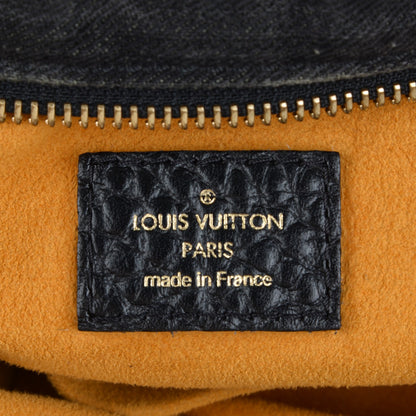 Louis Vuitton Denim Neo Cabby GM Black 6 of 7