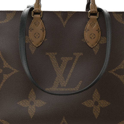 Louis Vuitton Reverse Monogram Giant Onthego MM 7 of 10
